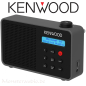 Preview: Kenwood CR-M25DAB-B tragbares DAB+ FM UKW Radio ASA-Warnfunktion Blueooth mit Akku 7h CR-M25DAB