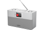 Preview: Kenwood WiFi Internetradio DAB+ FM UKW Stereo Blueooth Lautsprecher Küchenradio TFT silber CR-ST100S-S