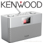 Preview: Kenwood WiFi Internetradio DAB+ FM UKW Stereo Blueooth Lautsprecher Küchenradio TFT silber CR-ST100S-S