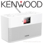 Preview: Kenwood WiFi Internetradio DAB+ FM UKW Stereo Blueooth Lautsprecher Küchenradio TFT schwarz CR-ST100S-W