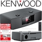 Preview: Kenwood CR-ST700SCD-B WiFi Internetradio DAB+ FM UKW Blueooth CD UBS TFT schwarz CRST700SCD