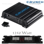 Preview: Crunch GPX-1250.1D 1-Kanal Verstärker digital Endstufe GPX1250.1D
