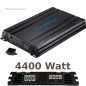 Preview: Crunch GPX-4400.1D 1-Kanal Verstärker digital Endstufe GPX4400.1D