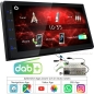 Preview: JVC KW-M27DBT 2-DIN Autoradio mit android USB-mirroring Touchmonitor DAB+  KWM27DBT