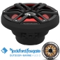 Preview: Rockford M2 Color Optix Marine FREEAIR Subwoofer 30cm 1600 Watt M2D4-12IB schwarz mit LED-Beleuchtung