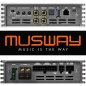 Preview: Musway M6v3 6-Kanal Micro Verstärker Endstufe mit 8-Kanal DSP M6 v3