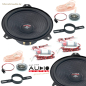 Preview: Audio System MFit BMW E46 EVO3 2-Wege Lautsprecher Set für BMW 3er E46