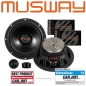 Preview: Musway MG-6.2C 16,5cm 2-Wege Komponenten Lautsprecher 165mm MG6.2C 250 Watt