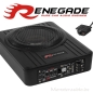 Preview: Renegade RS1000A 25cm Aktivsubwoofer Untersitz Sub + Verstärker 250 Watt RS-1000A