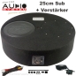 Preview: Audio System Subframe R10 Flat active EVO2 25cm Aktivsubwoofer für Reserveradmulde 400 Watt R-10 Flach