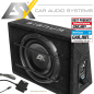 Preview: ESX SXB10A 25cm extrem flacher Aktivsubwoofer 650 Watt SXB-10A
