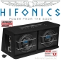 Preview: Hifonics TDA-200R 2x20cm Dual-Aktivsubwoofer 600 Watt TDA200R