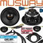 Preview: Musway 420 Watt 3-Wege-Set Subwoofer Lautsprecher BMW E- und F-Modelle CSB-4.2C + CSB8W