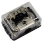 Preview: ESX DFD-1/2 Mini-ANL Sicherungsverteiler Stromverteiler Verteilerblock 1 x 50mm² - 2 x 25mm²