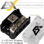 Preview: ESX DGD1/4 Stromverteiler Verteilerblock 4x25mm² - 1 x 50mm²