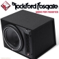 Preview: Rockford Fosgate Punch P1-1X10 25cm Subwoofer im Bassreflexgehäuse