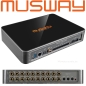 Preview: Musway Tune12 high end 12-Kanal DSP digitaler Soundprozessor