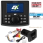 Preview: ESX Marine Radio mit DAB+ Bluetooth spritzwassergeschützt VMR303