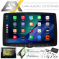 Preview: ESX VMX1401DAB 1-DIN Autoradio mit 35,5cm 14" Touchscreen apple carplay android auto DAB+
