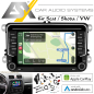 Preview: ESX VMX751DAB 2-DIN Autoradio für Seat Skoda VW VAG mit apple carplay android auto Touchmonitor DAB+