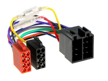 Radioadapter ISO auf ISO drehbare Spannungsleitung Kl. 15 + 30 Radio Adapter