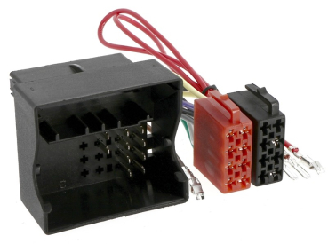 Preview: Radioadapter Quadlock ISO für Audi Seat Skoda VW