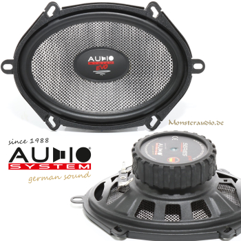 Audio System AS507 EVO 5x7" 13x18cm Tief-/Mittelton Lautsprecher 130 Watt AS 507