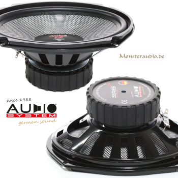 Audio System AS-609 EVO 6x9" 15x23cm Tief-/Mittelton Lautsprecher 400 Watt AS609
