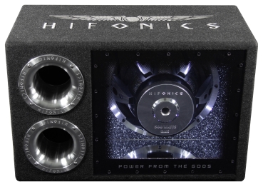 Hifonics ATL-12BPS 30cm Subwoofer 1000 Watt im Bandpassgehäuse mit LED-Beleuchtung ATL12BPS