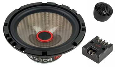 Audio System Carbon 165 16,5cm 2-Wege Komponenten Lautsprecher 165mm 260 Watt Carbon-165