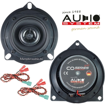 Audio System COFIT 80 BMW UNI EVO2 2-Wege-Koaxial Lautsprecher BMW E- und F-Modelle