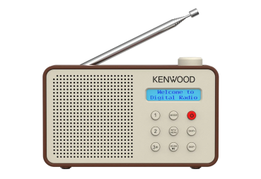 Preview: Kenwood CR-M25DAB-T tragbares DAB+ FM UKW Radio ASA-Warnfunktion Blueooth mit Akku 7h CR-M25DAB