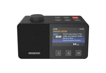 Preview: Kenwood CR-M70DAB-B Seniorenradio DAB+ FM UKW Radio ASA-Warnfunktion Blueooth mit Akku 10h CR-M70DAB