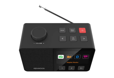 Preview: Kenwood CR-M70DAB-B Seniorenradio DAB+ FM UKW Radio ASA-Warnfunktion Blueooth mit Akku 10h CR-M70DAB