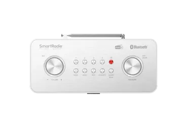 Preview: Kenwood WiFi Internetradio DAB+ FM UKW Stereo Blueooth Lautsprecher Küchenradio TFT schwarz CR-ST200S-W