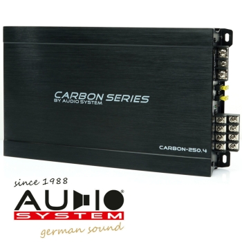 Audio System Carbon-250.4 4-Kanal Verstärker Endstufe Carbon 250.4