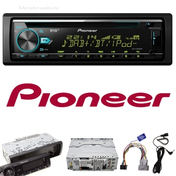 Pioneer DEH-X7800DAB 1-DIN DAB+ CD Autoradio mit Bluetooth DEHX7800DAB