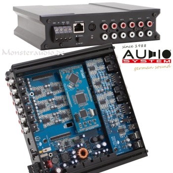 Audio System DSP 8.12 avalanche 12-Kanal-Hochleistungs-DSP mit Multi-Core-Chip DSP8.12