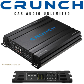 Crunch GPX-1200.4 4-Kanal Verstärker Endstufe GPX1200.4
