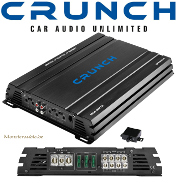 Crunch GPX-1500.4 4-Kanal Verstärker Endstufe GPX1500.4