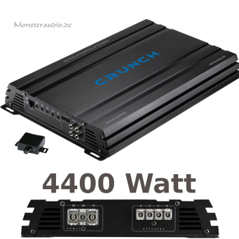 Crunch GPX-4400.1D 1-Kanal Verstärker digital Endstufe GPX4400.1D