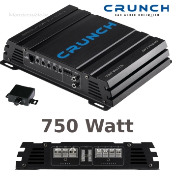 Crunch GPX-750.1D 1-Kanal Verstärker digital Endstufe GPX750.1D
