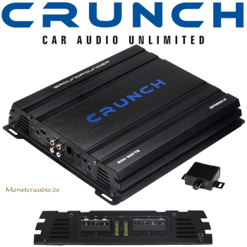 Crunch GPX-800.2 2-Kanal Verstärker Endstufe GPX800.2
