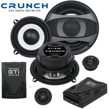 Crunch GTI-5.2C 13cm 2-Wege Komponenten Lautsprecher 130mm 160 Watt GTI5.2C