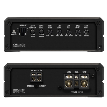 Preview: Crunch GTX1500.1D 1-Kanal Verstärker digital Endstufe GTX-1500.1D