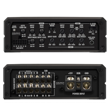 Preview: Crunch GTX2600.6D 6-Kanal Verstärker digital Endstufe GTX-2600.6D