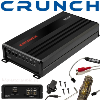Crunch GTX3000.1D 1-Kanal Verstärker digital Endstufe GTX-3000.1D