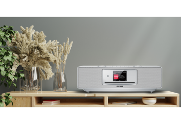 Kenwood CR-ST700SCD-S WiFi Internetradio DAB+ FM UKW Blueooth CD UBS TFT silber CRST700SCD