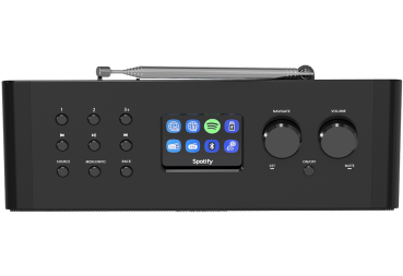 Kenwood CR-ST90S-B tragbares WiFi Internetradio DAB+ FM UKW Radio Blueooth mit Akku 8h CRST90SB