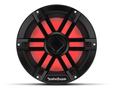 Rockford M1 Color Optix Marine Subwoofer 30cm 1200 Watt M1D2-12B schwarz mit LED-Beleuchtung